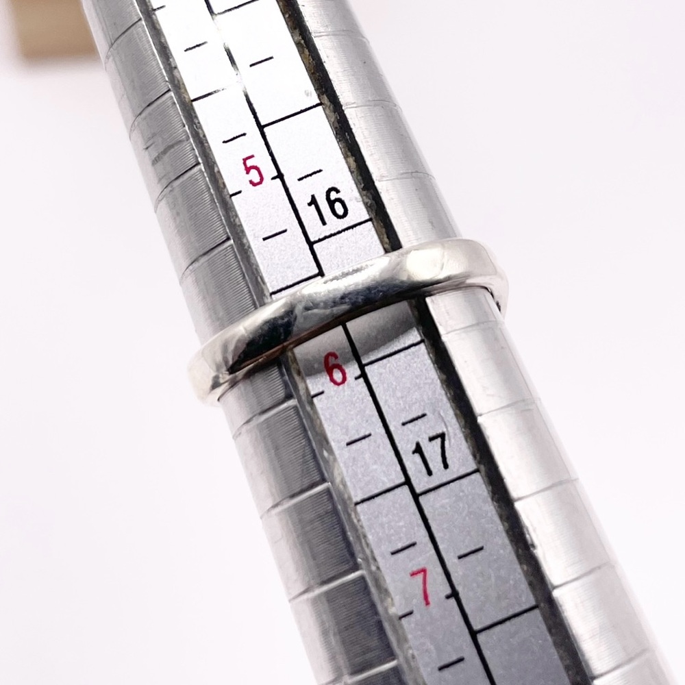 Size 6 Bronzite Jasper 825 Sterling Silver Ring - Picture 7 of 8